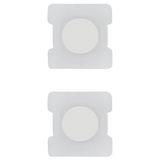 2 buttons Tondo HA lightable white