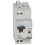 Monoblock differential circuit breaker DX³6000 10kA high inlet and low outlet U+N screw 230V~ - 25A - typeAC 30mA