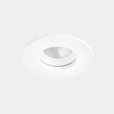 Downlight Play IP65 Round Fixed 11.9W LED warm-white 2700K CRI 90 34.3º ON-OFF White IP65 1163lm