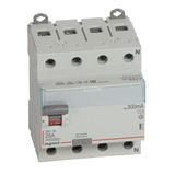 RCD DX³-ID - 4P - 400 V~ neutral right hand side - 25 A - 300 mA - AC type