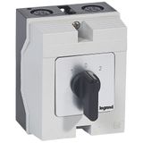 Cam switch - changeover switch with off - PR 12 - 3P - 16 A - box 96x120 mm