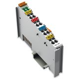 4-channel digital input 24 VDC Pulse extension light gray