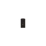 N2155.9 AN USB female-female connection unit - 1M - Anthracite USB 1 gang Anthracite - Zenit