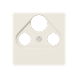 Centre plate for TV-FM-SAT socket A561BFPLSAT