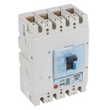 MCCB DPX³ 630 - S2 elec release + central - 4P - Icu 70 kA (400 V~) - In 400 A