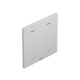 T8NL P01 7035  Cover plate, without holes. Fig. for T4L/T8NL, light gray Polyamide