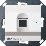 Gira Keyless In fingerprint reader System 55 p.white m