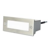 Recessed wall lighting IP54 Stair LED 1W 3000K Stainless steel 5lm