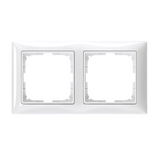2512-94-507 Cover Frame 2gang(s) alpine white - Basic55