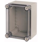 Insulated enclosure, smooth sides, HxWxD=250x187.5x175mm, NA type