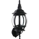 LED outdoor - wall light Rome - 1xE27 IP20  - Black 