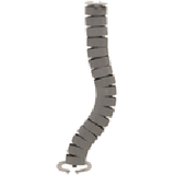 Cable worm CW-4 L760 Zwart