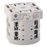 Allen-Bradley 194L-E40-1753 194L Load Switch, 40 A, 3 poles, OFF-ON 90°, Open, Front/Door, Select actuator separately