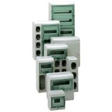 Kaedra - for power outlet - 2 openings - 1 x 8 modules