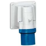 Appliance inlet P17 - IP 44 - 200/250 V~ - 16 A - 3P+N+E