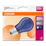 OSRAM LED Kulort Krone E27 1,6W/827 (15W) Bla