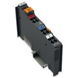 Power Supply 24 VDC fuse holder dark gray