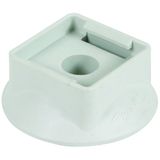 Plastic base grey  H 10mm  D 35mm f. conductor and rod holders