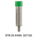 Socket (terminal), Plug-in depth: 10 mm, Depth: 29.7 mm