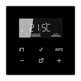 Standard room thermostat with display TRDLS1790SW