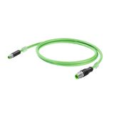 PROFINET Cable (assembled), M12 D-code – IP 67 straight pin, M8 D-code