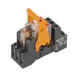 Relay module, 115 V AC, red LED, 3 CO contact (AgNi) , 240 V AC, 10 A,