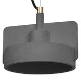 DECOR MOLD PENDANT 200MM 1XE27 DG LEDV