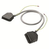 PLC-wire, Digital signals, 32-pole, Cable LiYCY, 2 m, 0.25 mm²