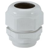 Cable gland plastic - IP 55 - ISO 40 - clamping capacity 22-32 mm - RAL 7035