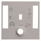 N2268.4 PL Cover plate Silver - Zenit