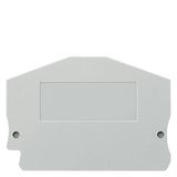 Cover for four-tier motor terminals 2.5 mm², gray