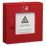 BEKA radio push-button detector, red