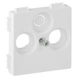 Cover plate Valena Life - TV-R-SAT 30 mm socket cover - white