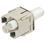 Han HV module, 40A 5000V male