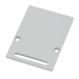 Profile end cap CLR angular with longhole incl. Screws