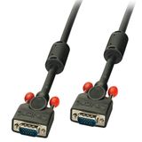 VGA Cable M/M, black 3m 15 Way Male to 15 Way Male