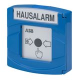 HM/A2.1 Manual Call Point blue, SPDT