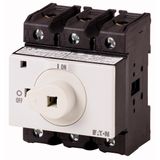 Main switch, P3, 100 A, rear mounting, 3 pole