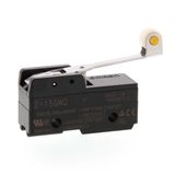 General purpose basic switch, hinge roller lever, SPDT, 15A, solder te
