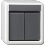 bus coup.btn 2-g 2-point KNX WP SM grey