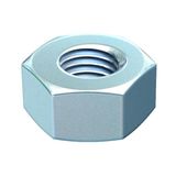 HN M4 G  Hexagonal nut, according to DIN 934, M4, Steel, St, galvanized, DIN EN 12329