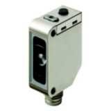 Registration mark sensor, rectangular housing, stainless steel, white