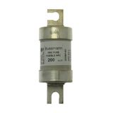 Fuse-link, low voltage, 200 A, AC 660 V, DC 400 V, BS88, 38 x 120 mm, gL/gG, BS