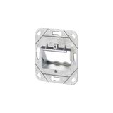 Modul wall outlet flush mounted without cover 3 port unequipped