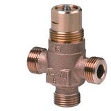 VXP45.10-1 - 3-port seat valve, external thread, PN16, DN10, kvs 1