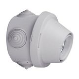 Waterproof socket for wall light - for E27 bulb