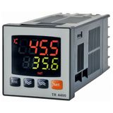 Temperature controller front panel installation digital, -200C/F..1600C/F, AC100-240V, for analog I and U and Pt 100