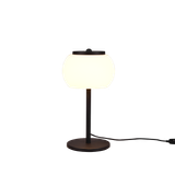 Madison LED table lamp matt black/white