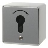 Push-button imprint surface-mtd f. lock cylinder, screw terminals, Die