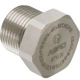 Locking screw brass M50x1.5 Ex d IIC, with o-ring